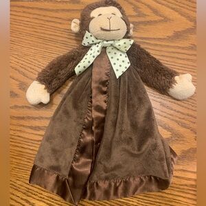Bearington monkey, Baby lovey security, Blanket